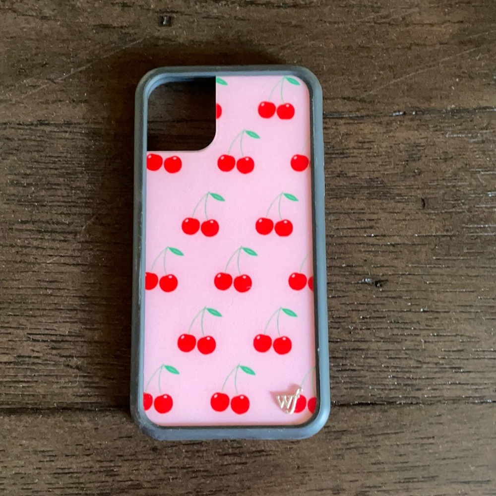 iPhone 11 Wildflower “cherry” print case